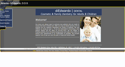 Desktop Screenshot of diedwardodental.com